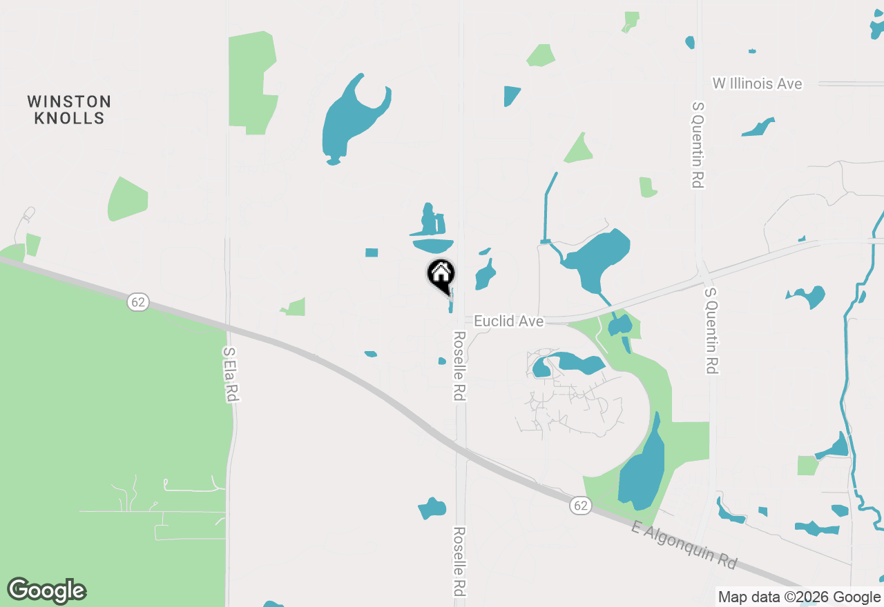 Map of 1491 Shire Circle, Inverness, IL 60067