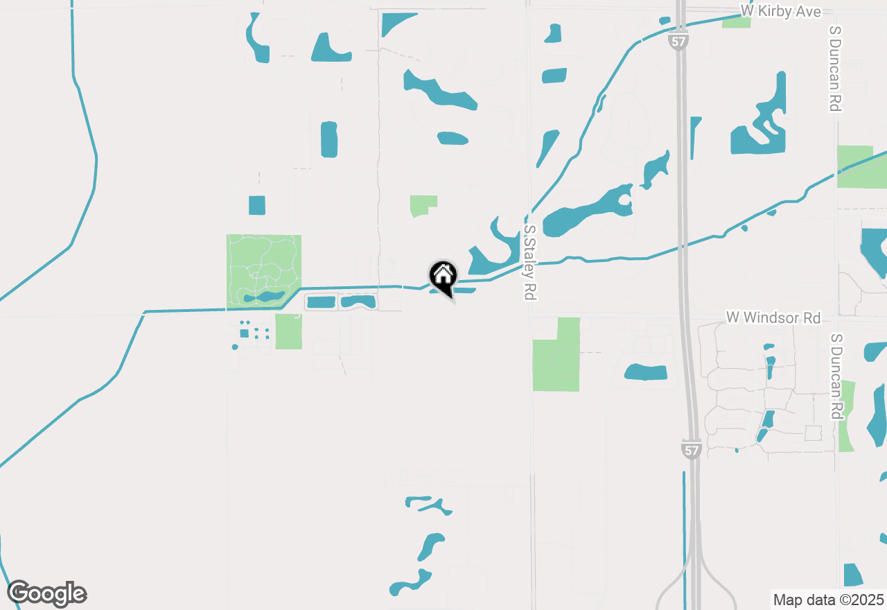 Map of 4511 Copper Ridge Road, Champaign, IL 61822