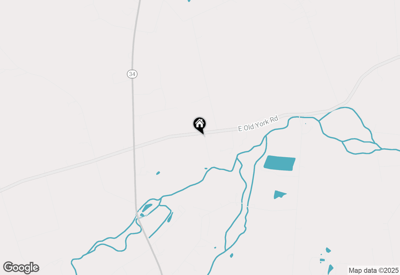 Map of 124 E Old York Road, Carlisle, PA 17015