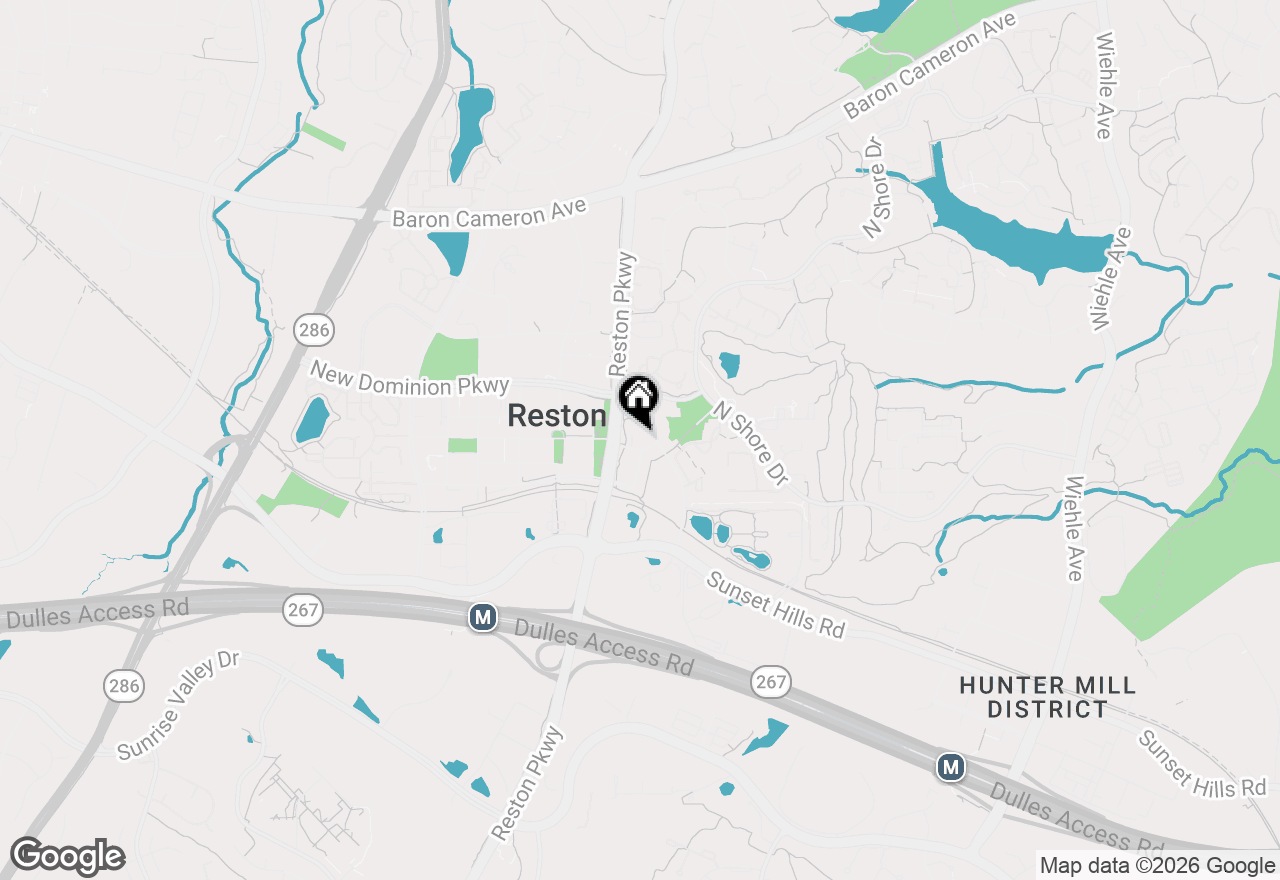 Map of 11776 Stratford House Place #502, Reston, VA 20190
