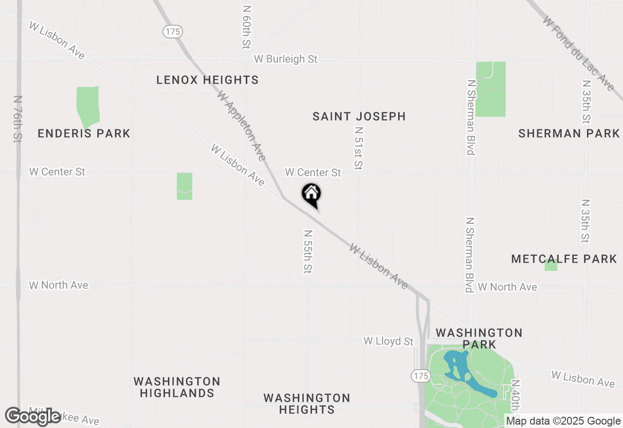 Map of 5424 W Lisbon Ave #5430, Milwaukee, WI 53210