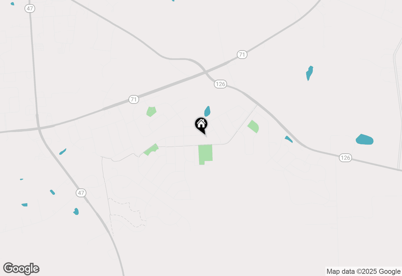 Map of 856 Parkside Lane, Yorkville, IL 60560