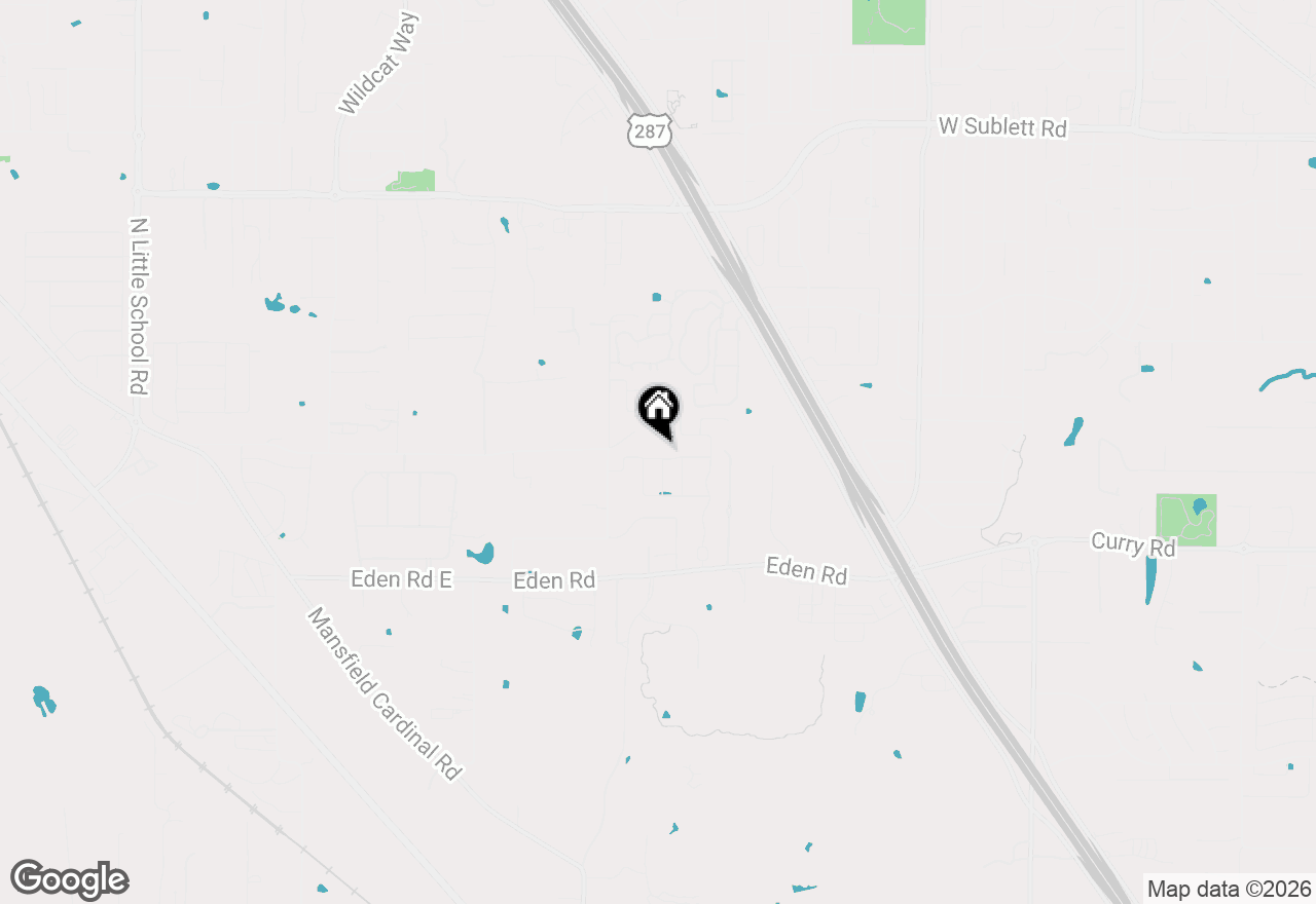 Map of 5115 Prestwick Drive, Arlington, TX 76001