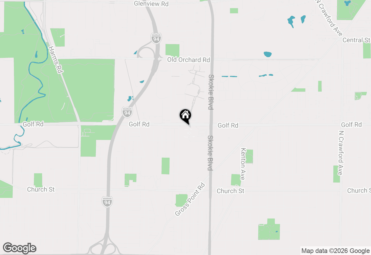 Map of 4949 Golf Road #308, Skokie, IL 60077