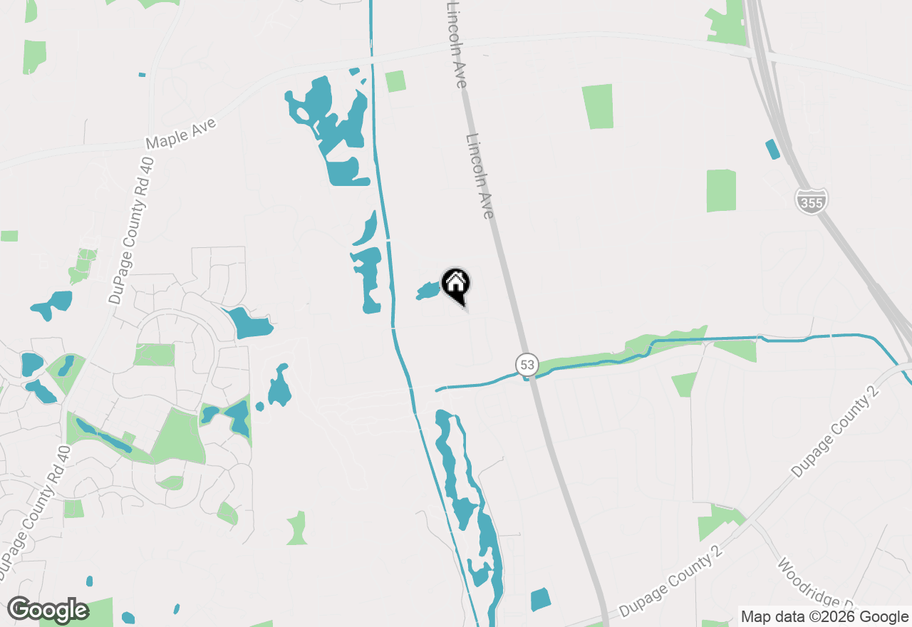 Map of 1156 Longwood Drive, Lisle, IL 60532