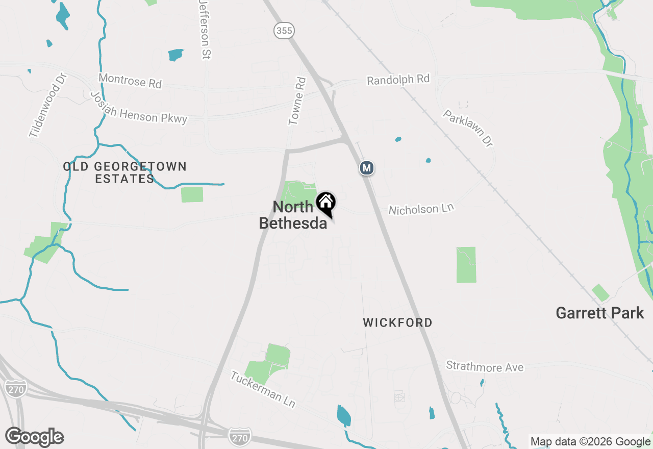 Map of 5802 Nicholson Lane #2-602, North Bethesda, MD 20852