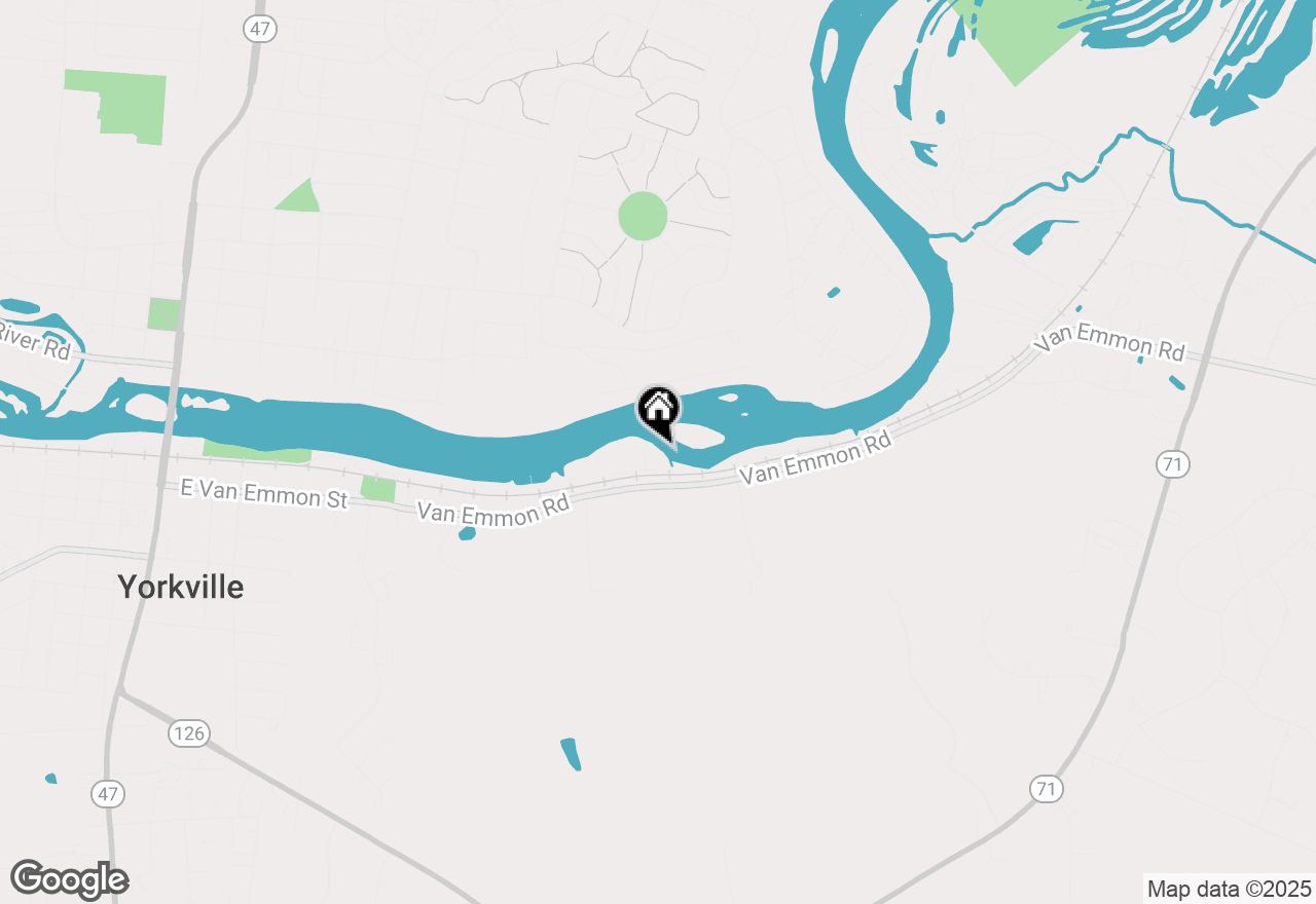 Map of 8901 Van Emmon Road, Yorkville, IL 60560