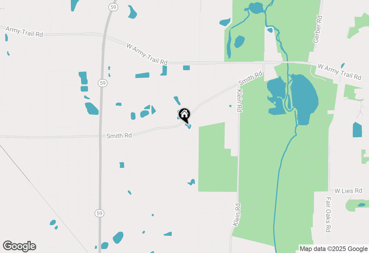 Map of 4N405 Waterford Lane, West Chicago, IL 60185