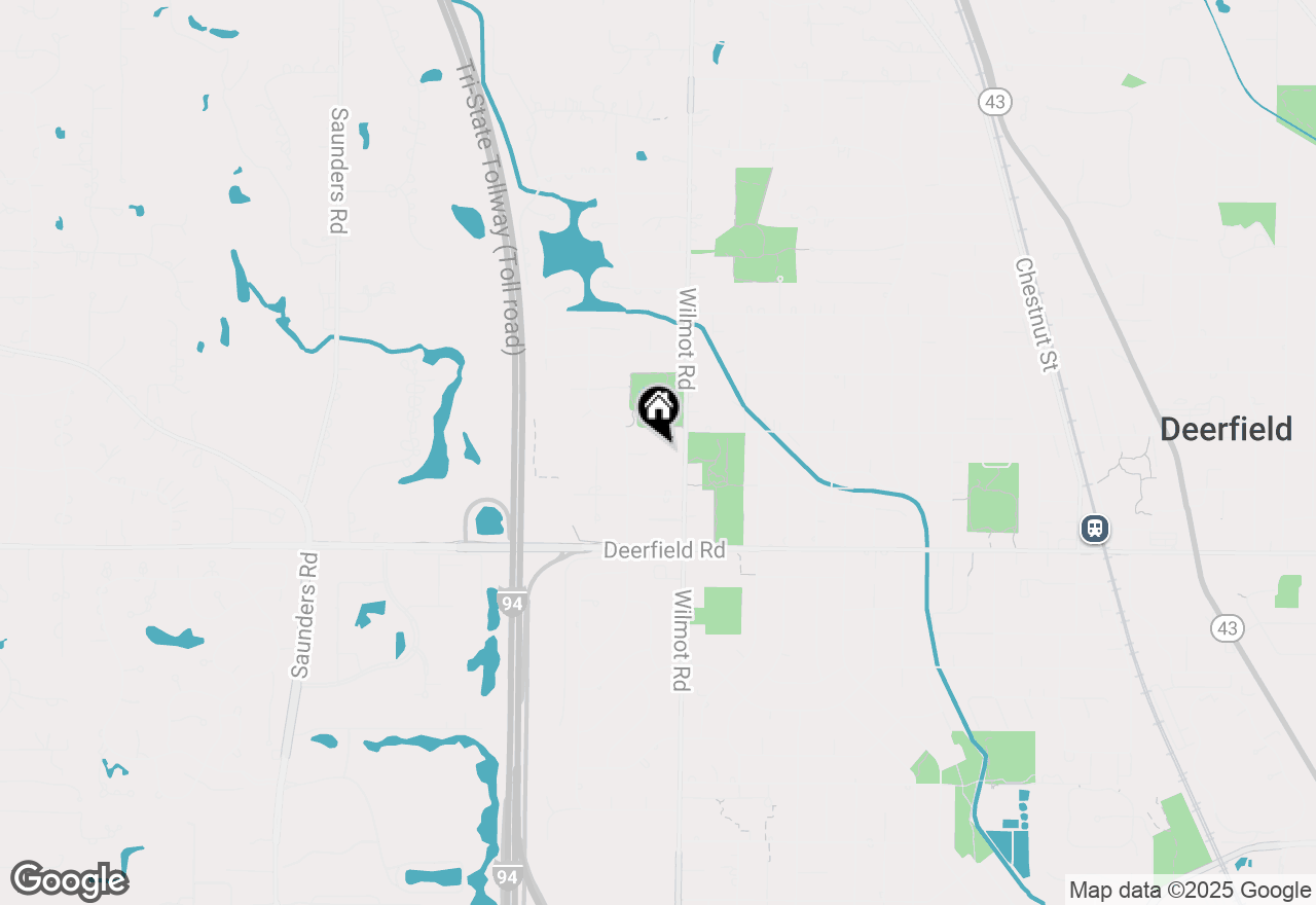 Map of 1622 Village Green Court, Deerfield, IL 60015