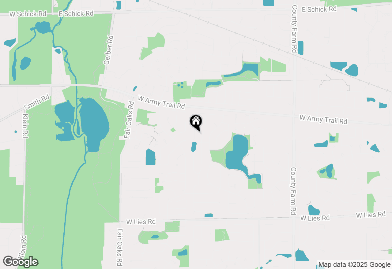 Map of 1319 Nantucket Court, Carol Stream, IL 60188