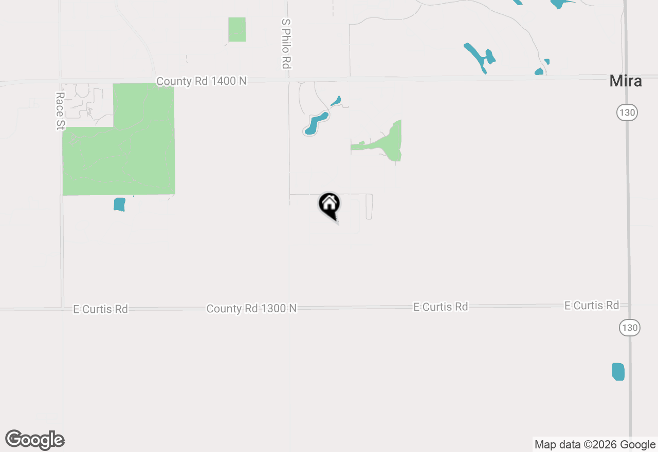 Map of 1611 E Vernon Drive, Urbana, IL 61802