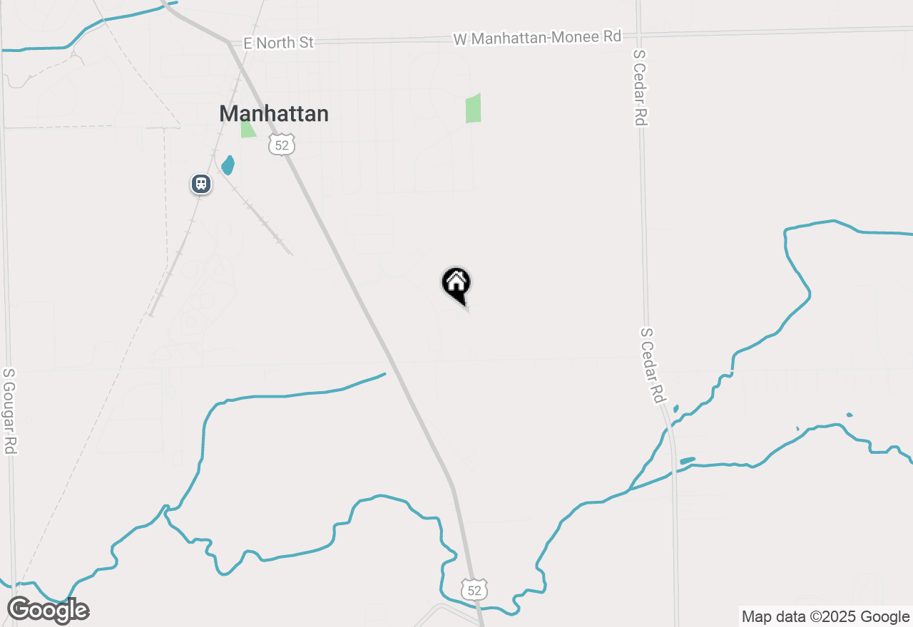 Map of 26150 S Wentworth Court, Manhattan, IL 60442