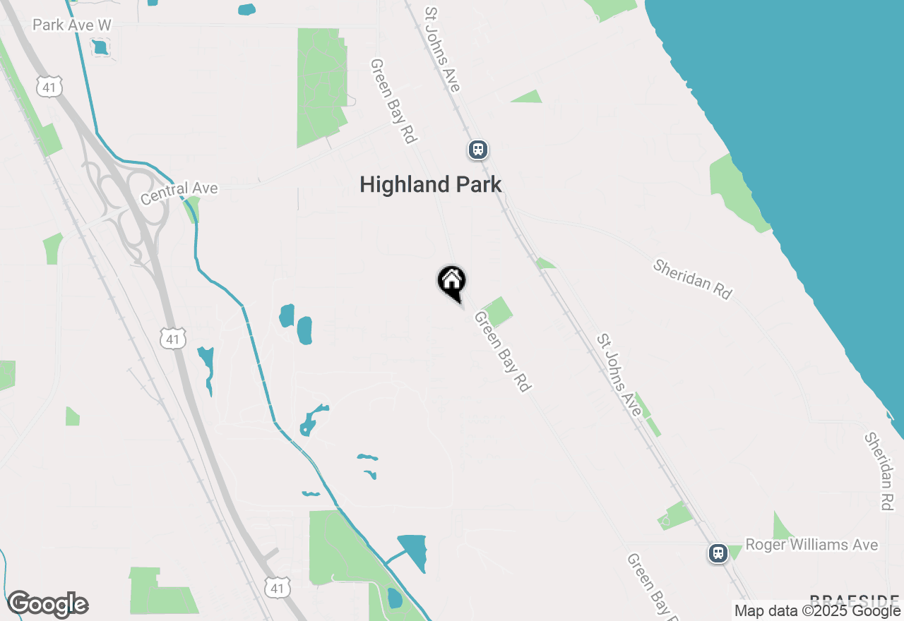 Map of 798 Bob O Link Road, Highland Park, IL 60035