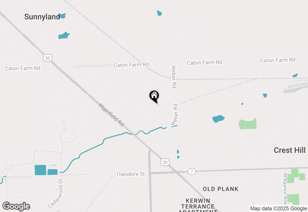 Map of 2112 Crestwood Drive, Crest Hill, IL 60403