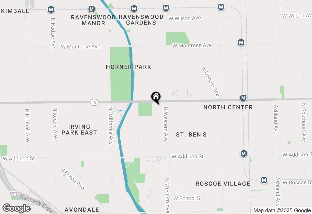 Map of 2444 W Dakin Street, Chicago, IL 60618