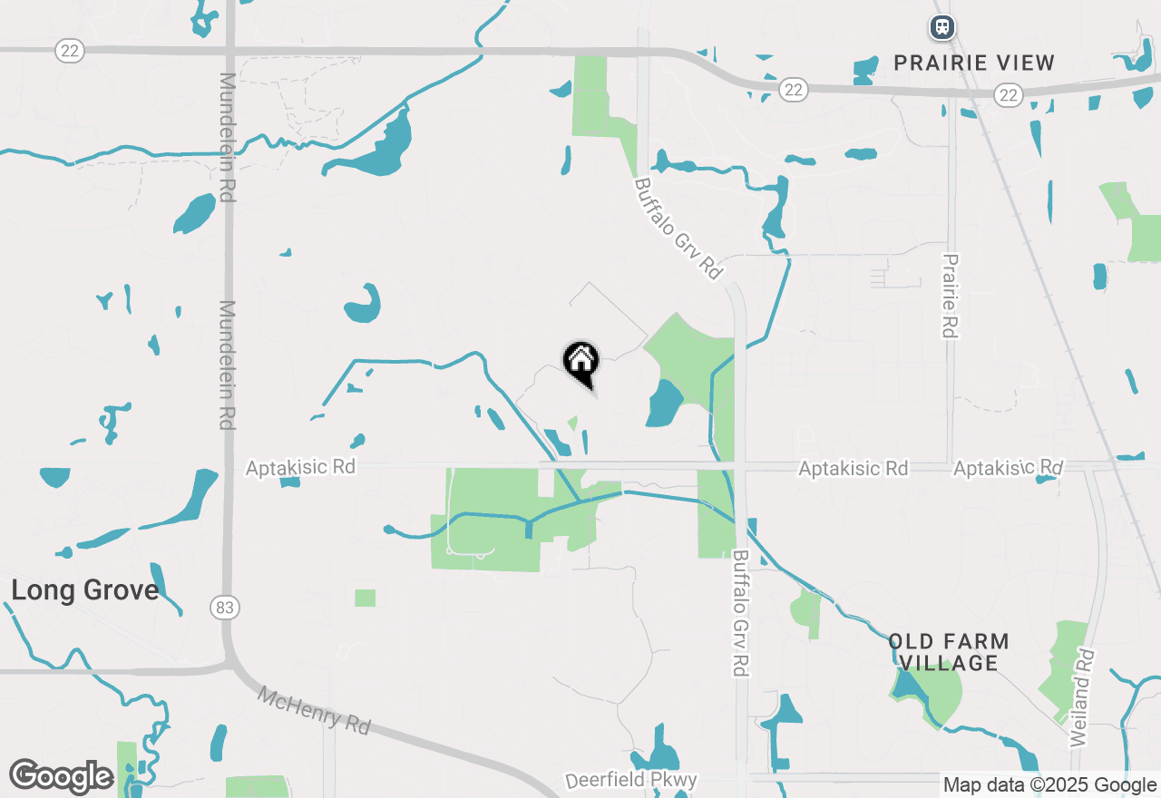 Map of 1903 Sheridan Road, Buffalo Grove, IL 60089