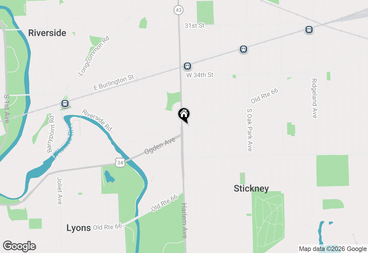 Map of 3701 S Harlem Avenue, Berwyn, IL 60402