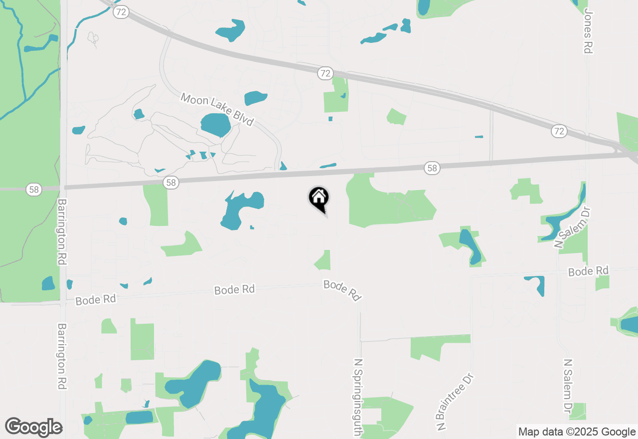 Map of 1008 Southbridge Lane, Schaumburg, IL 60194