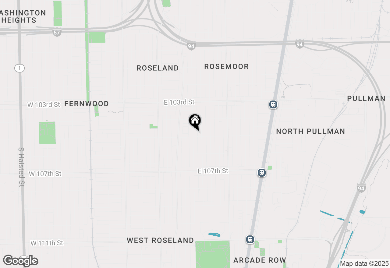 Map of 10453 S Indiana Avenue, Chicago, IL 60628