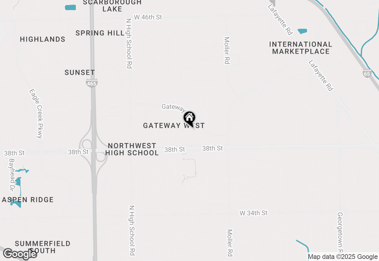 Map of 5807 Westhaven Drive, Indianapolis, IN 46254