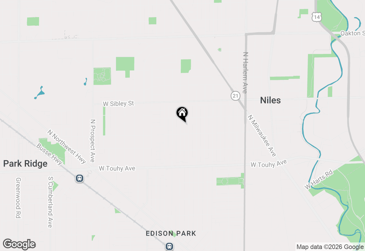 Map of 7433 N Oriole Avenue, Chicago, IL 60631
