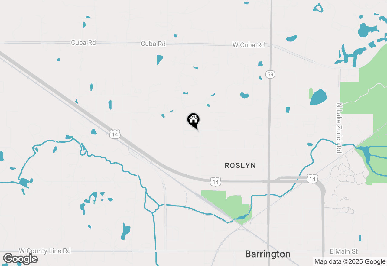 Map of 26303 W Merton Road, Barrington, IL 60010