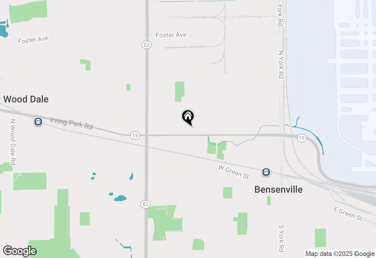 Map of 906 Medinah Street, Bensenville, IL 60106