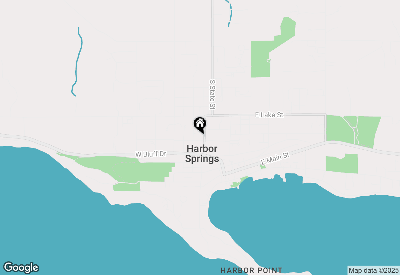 Map of 140 W Summit Street, Harbor Springs, MI 49740