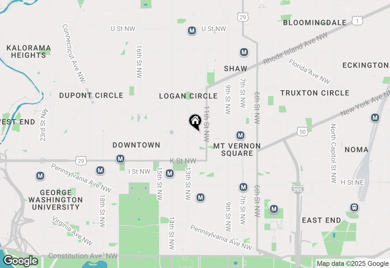 Map of 1208 M Street Nw #52, Washington, DC 20005