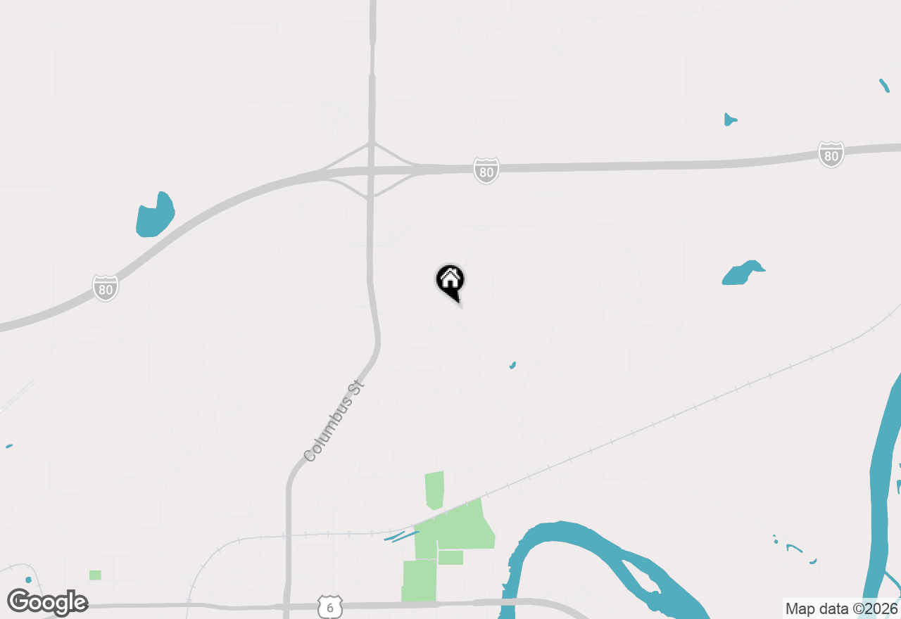 Map of 2613 Cherie Lane, Ottawa, IL 61350
