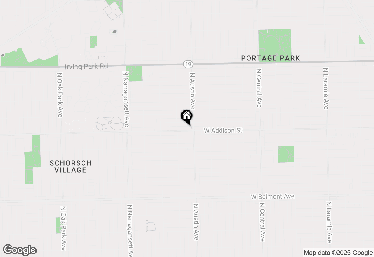 Map of 6024 W Addison Street, Chicago, IL 60634