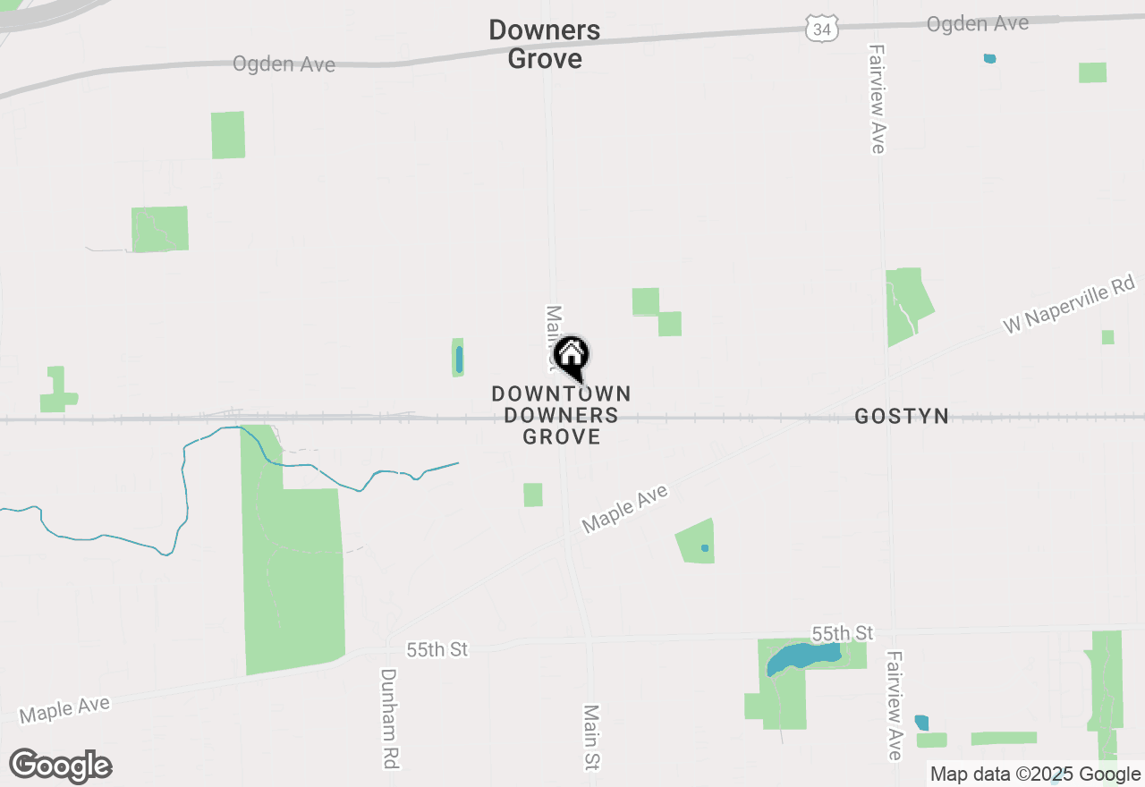 Map of 965 Rogers Street #406, Downers Grove, IL 60515