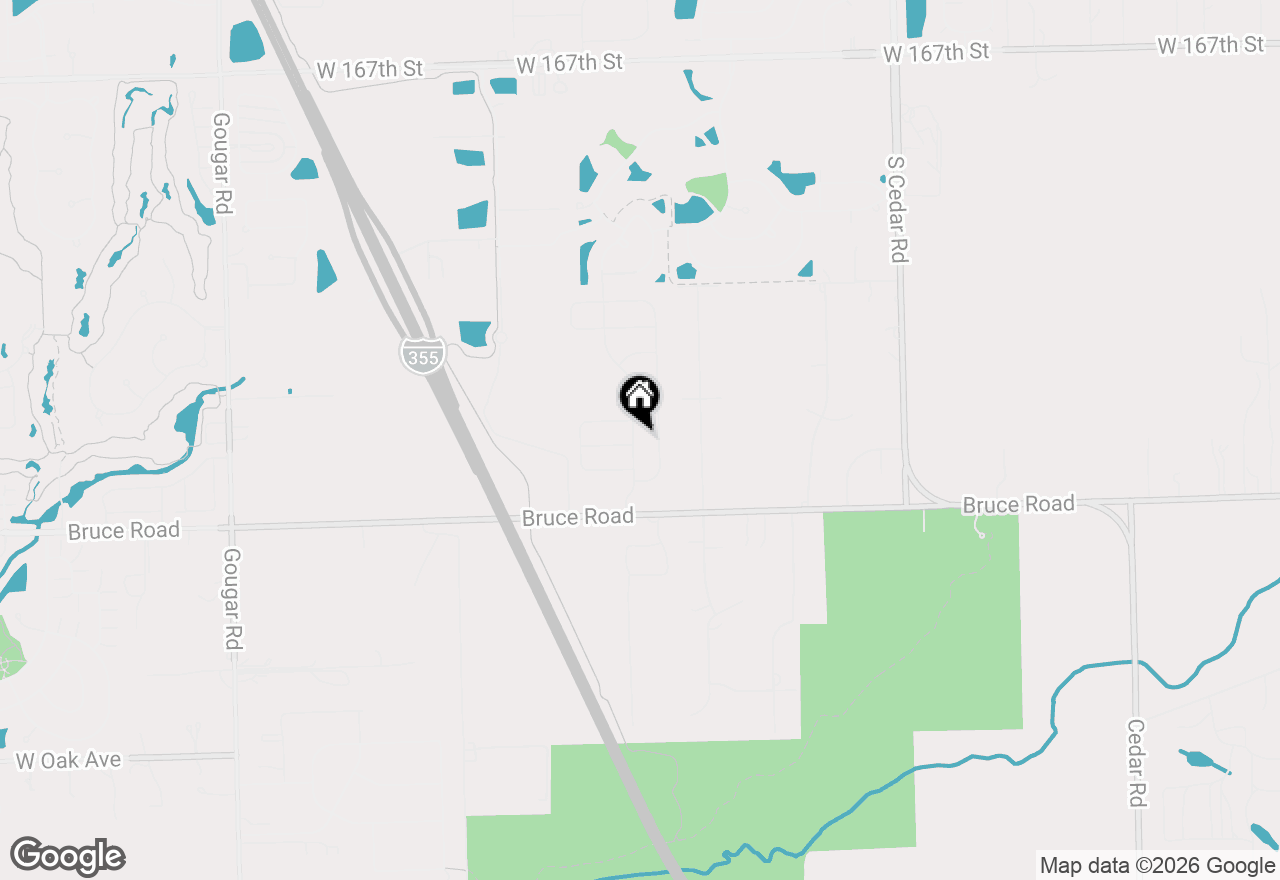 Map of 17343 S Sprucewood Drive, Lockport, IL 60441