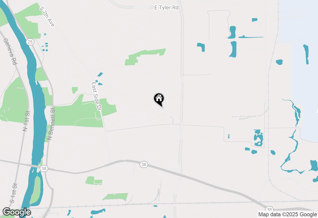 Map of 1364 Arlington Court, Geneva, IL 60134