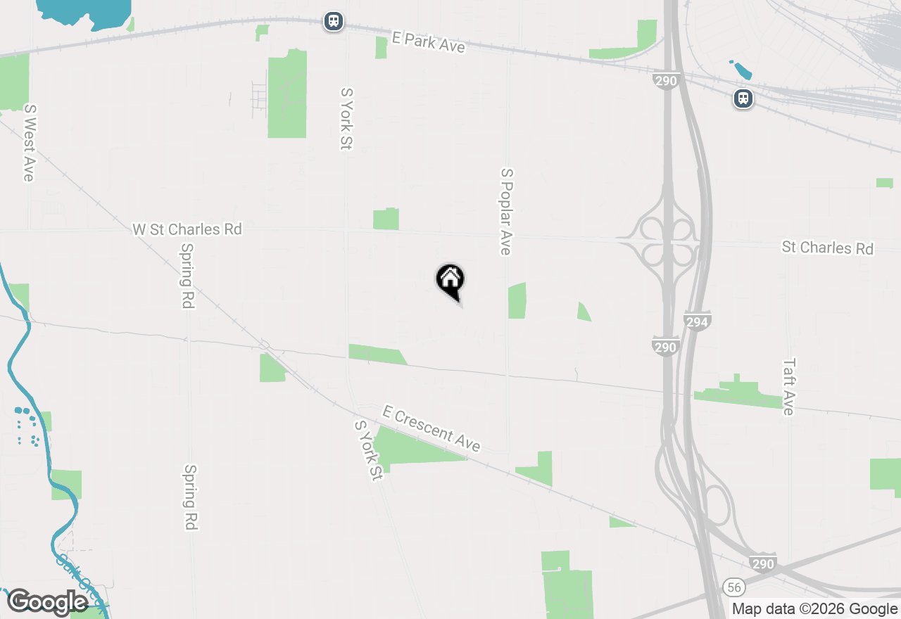 Map of 224 E May Street, Elmhurst, IL 60126