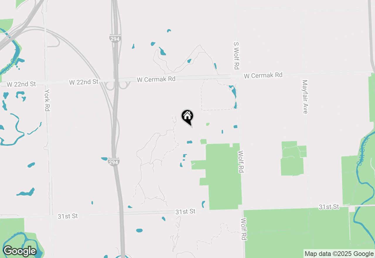 Map of 2550 Camberley Circle #5-810, Westchester, IL 60154