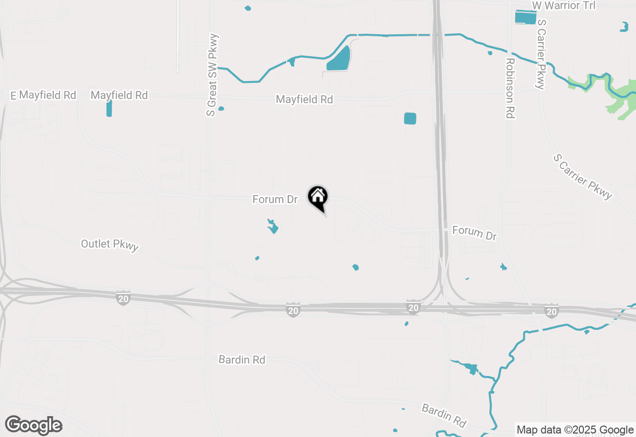 Map of 2302 Rise Ridge Road, Grand Prairie, TX 75052