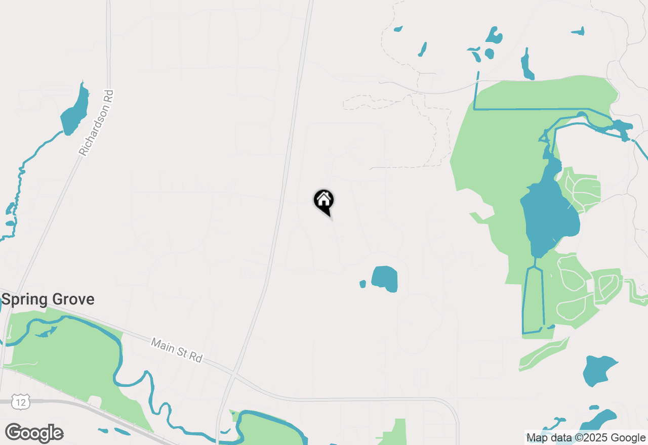 Map of 8317 Appaloosa Lane, Spring Grove, IL 60081