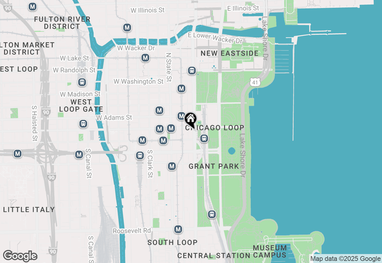 Map of 310 S Michigan Avenue #1900, Chicago, IL 60604