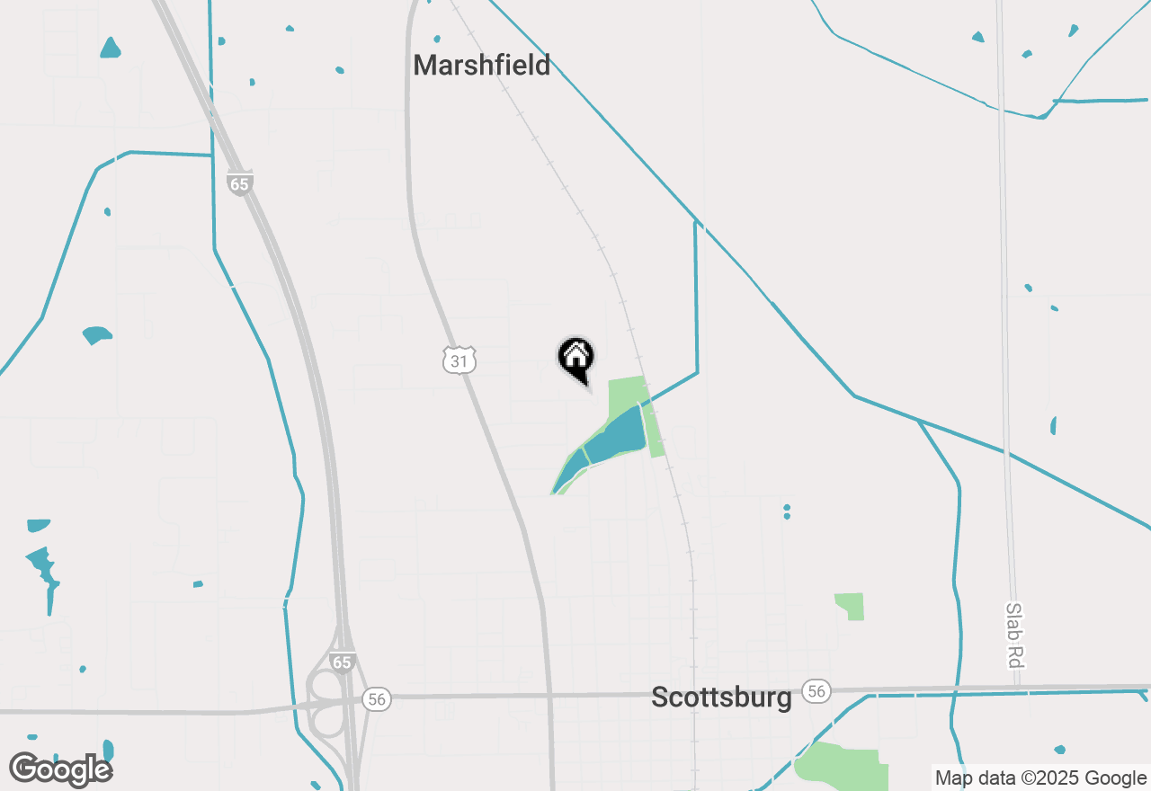 Map of 688 Wanda Street, Scottsburg, IN 47170