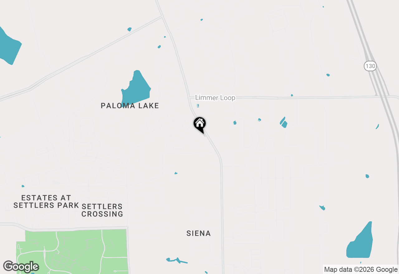Map of 3606 Esperanza Dr, Round Rock, TX 78665