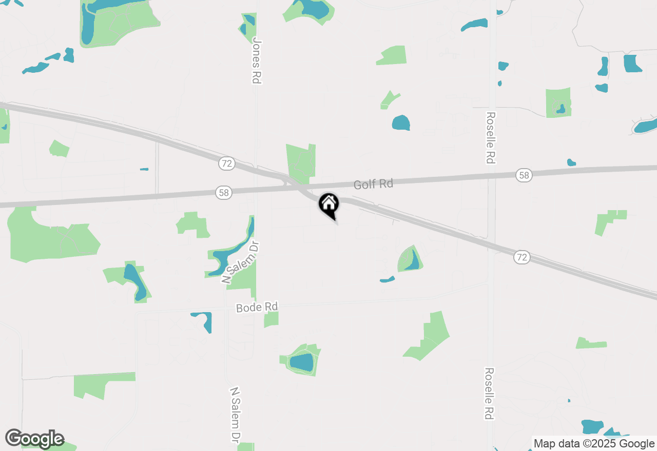 Map of 600 Mesa Drive #103, Hoffman Estates, IL 60169