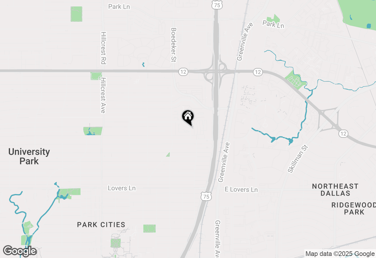 Map of 29 Saint Laurent Place, Dallas, TX 75225