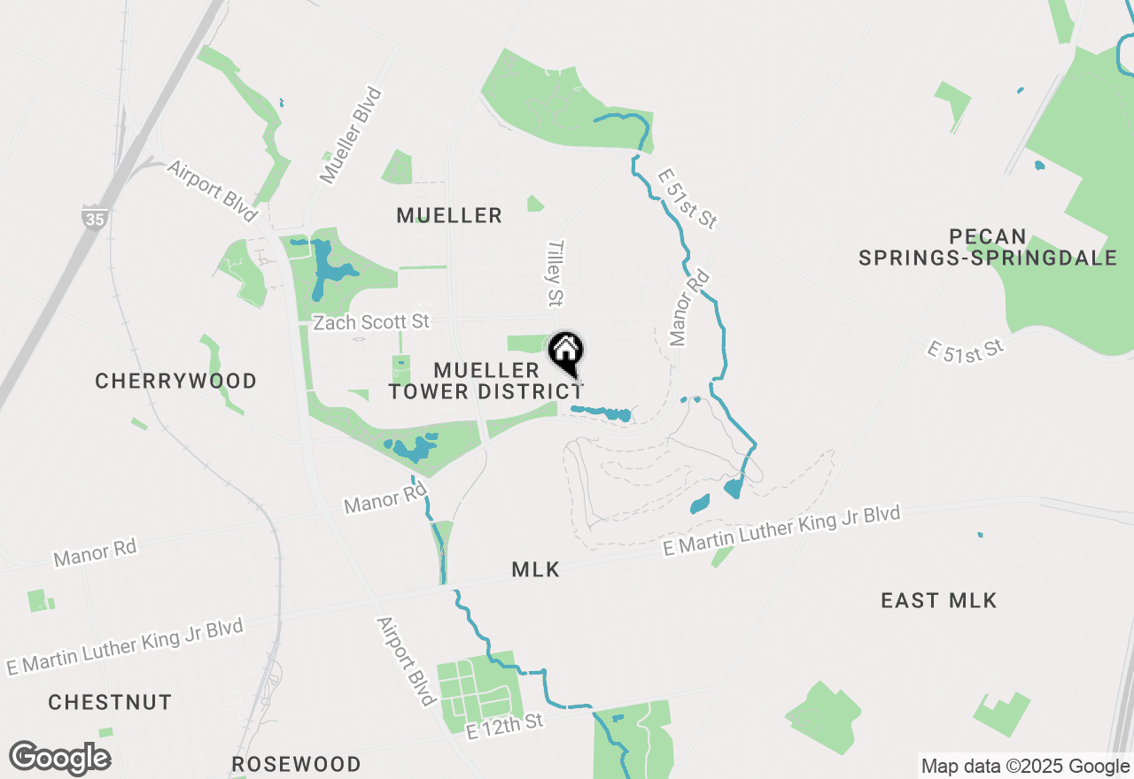 Map of 3811 Tilley St #2, Austin, TX 78723