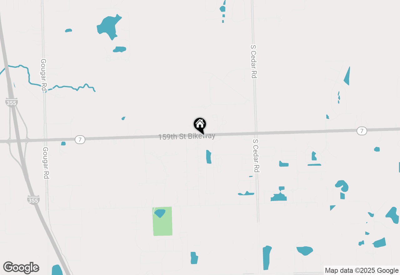 Map of 15911 S Codo Drive, Homer Glen, IL 60491