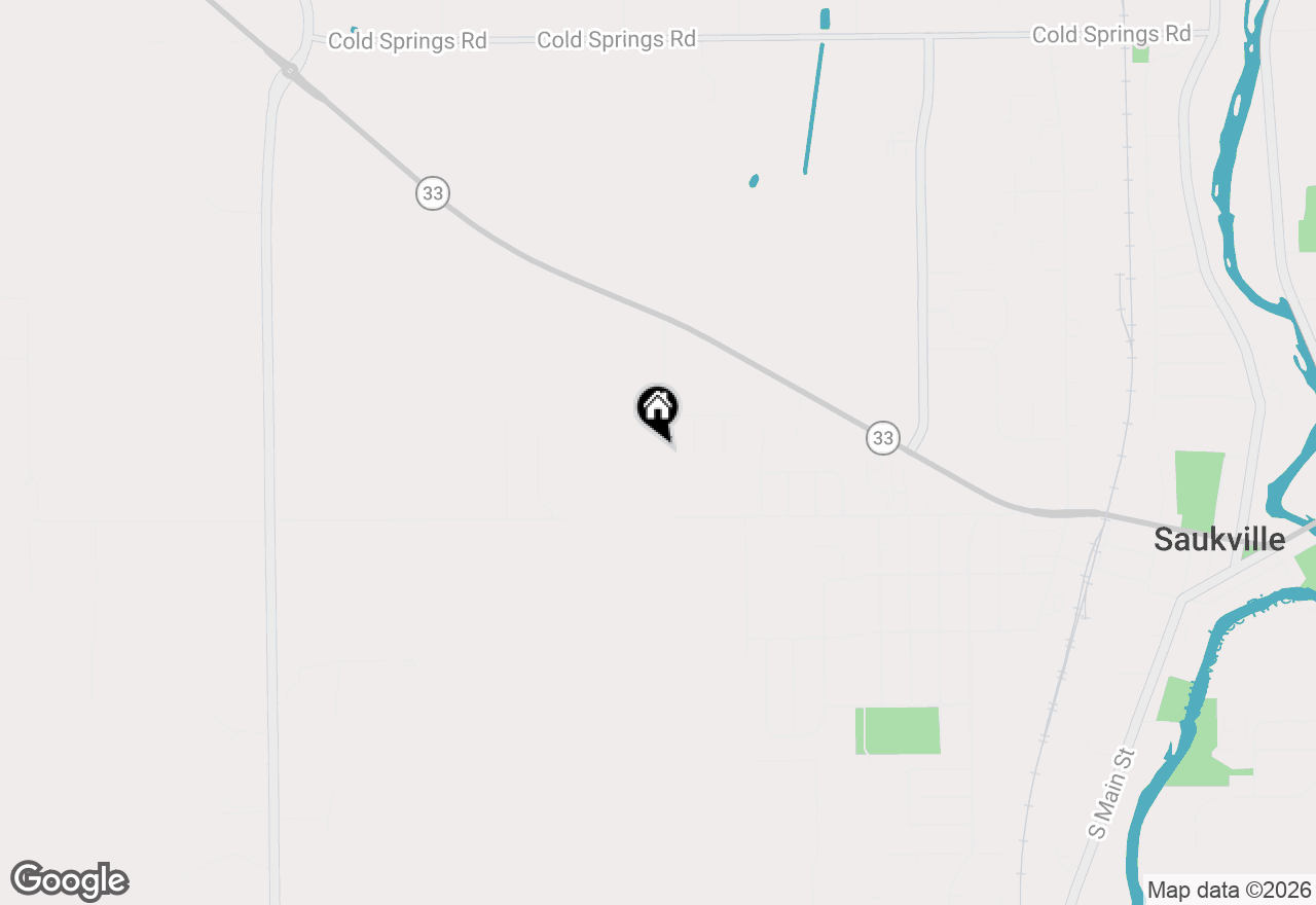 Map of 177 Emerald Cir, Saukville, WI 53080