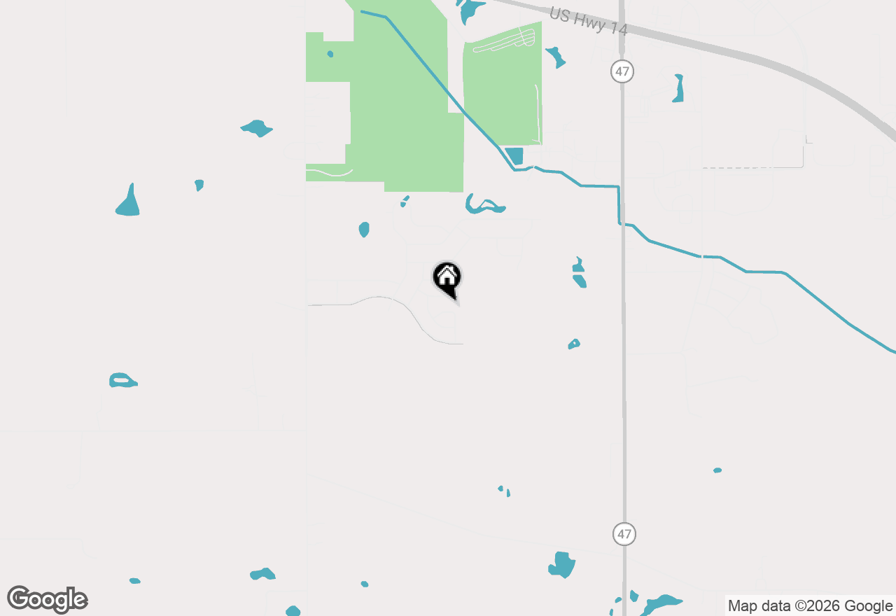 Map of (Address confidential), Woodstock, Illinois 60098