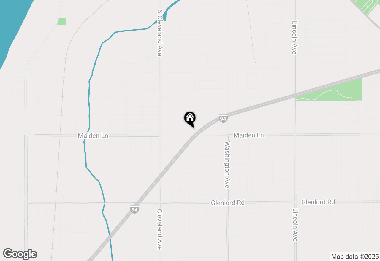 Map of 1521 Maiden Lane, St. Joseph, MI 49085