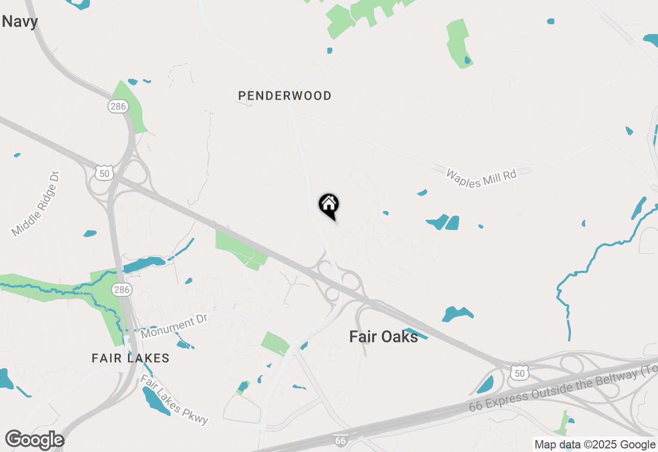 Map of 12155 Penderview Terrace #804, Fairfax, VA 22033