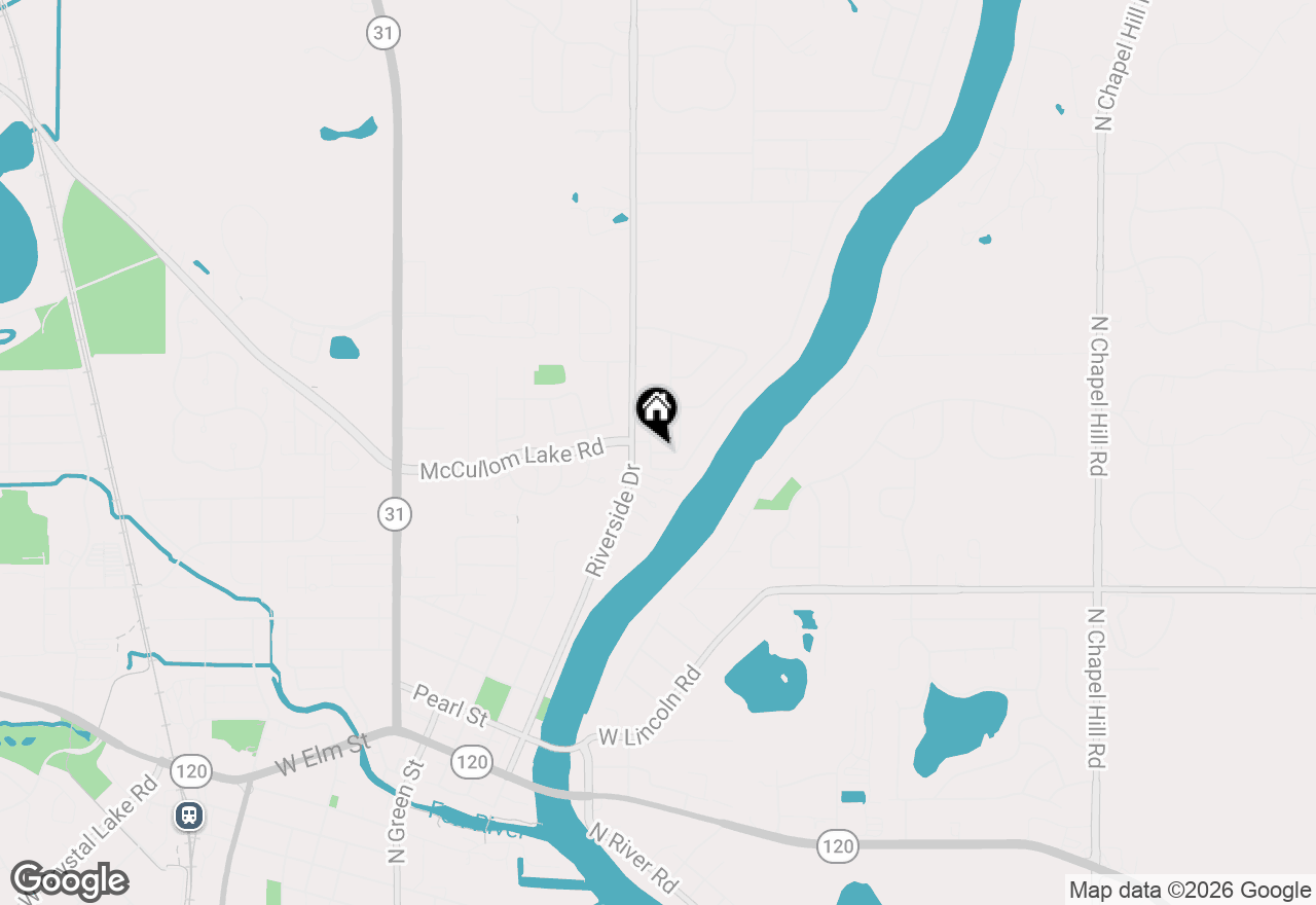 Map of 1909 Hemlock Drive, Mchenry, IL 60050